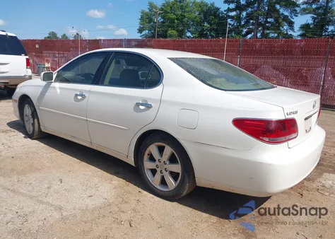 2005 Lexus Es 330 из США, поврежденный, VIN JTHBA30G355133882